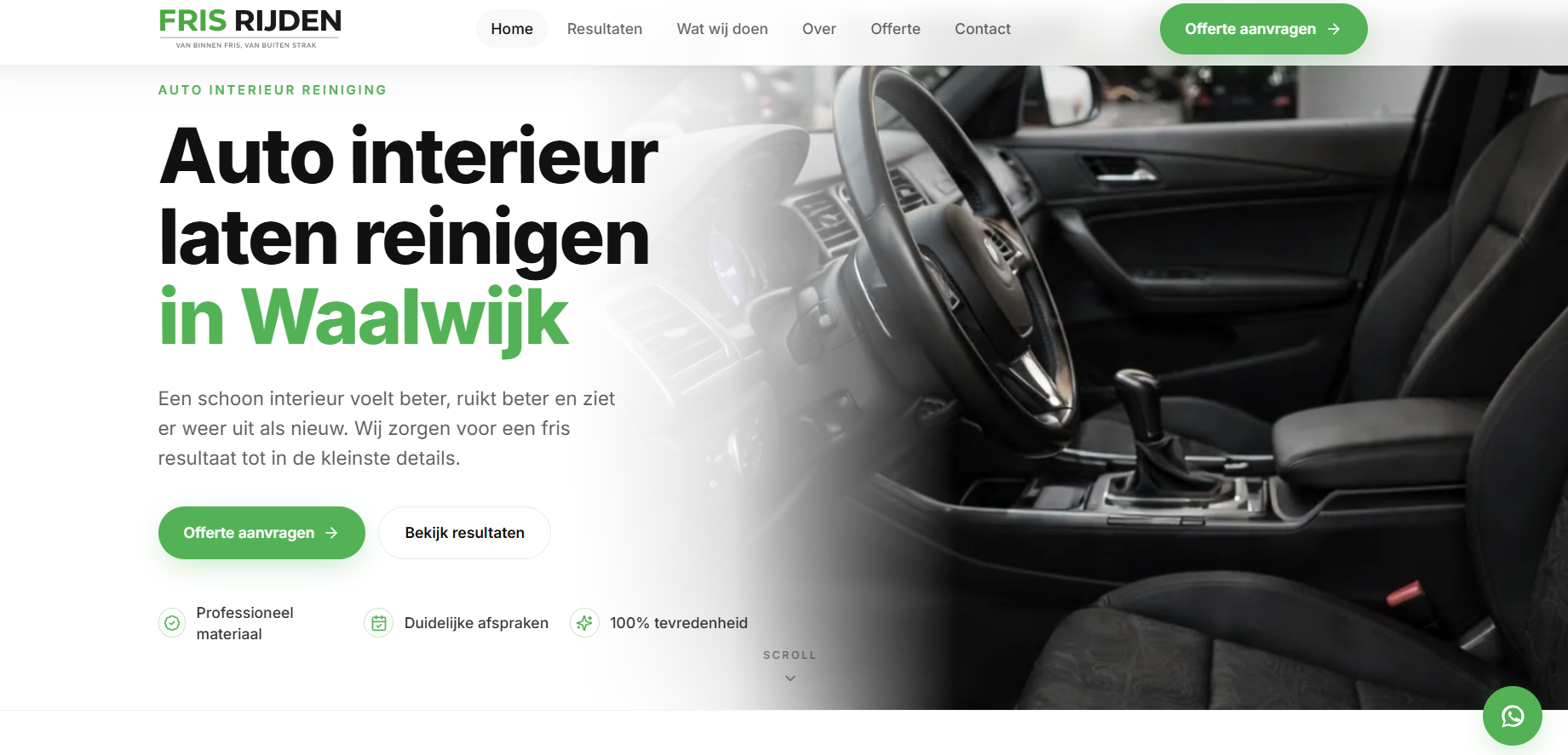 Frisrijden website